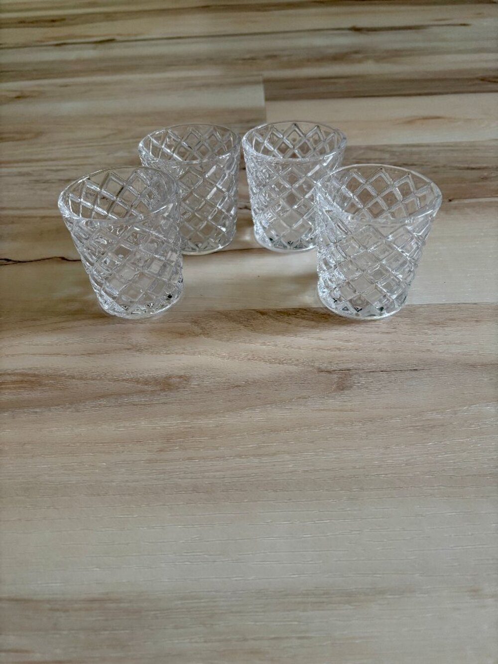 Crate & Barrel 3 OZ Shot Glasses NWOT (4)